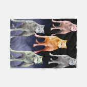 Wolfsdecke Fleecedecke (Vorderseite (Horizontal))