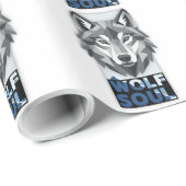 Wolfseele Geschenkpapier (Rolleneckpunkt)