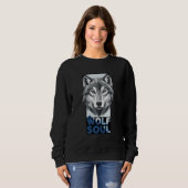 Wolfseele Sweatshirt (Vorne ganz)