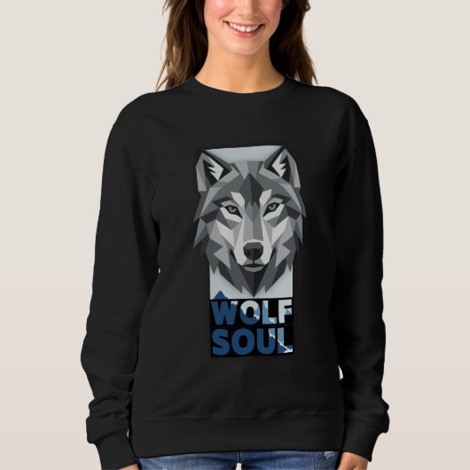 Wolfseele Sweatshirt (Vorderseite)