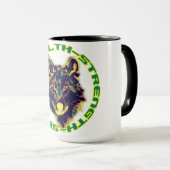 Wolfseemblem Tasse (VorderseiteRechts)