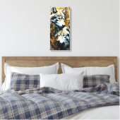 Wolfsfamilie Leinwanddruck (Insitu (Schlafzimmer))