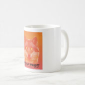 Wolfsfest-Tasse Kaffeetasse (VorderseiteRechts)