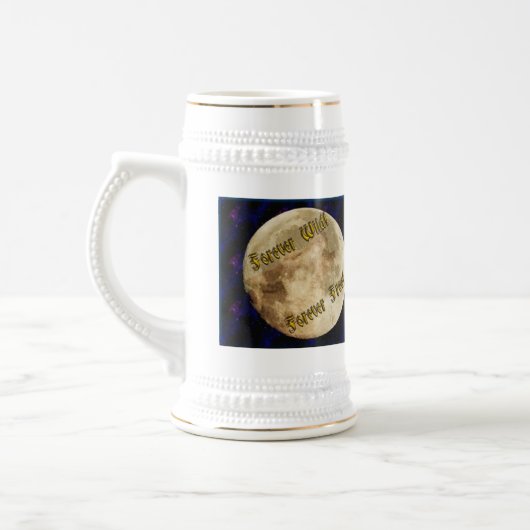 Wolfsgeist Bierglas (Links)