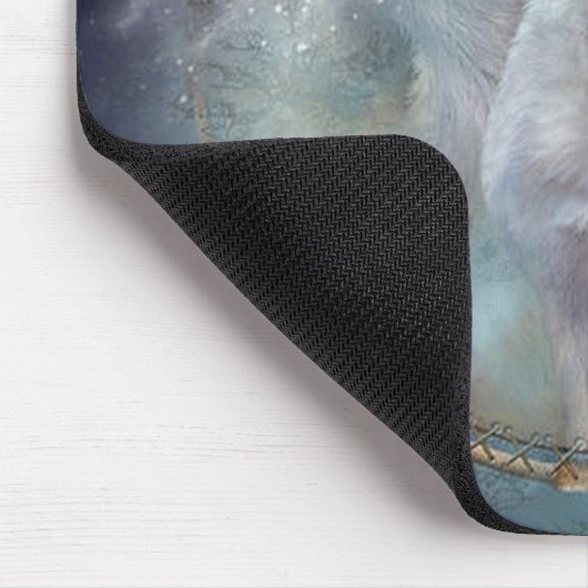 Wolfsgeist Mousepad (Ecke)