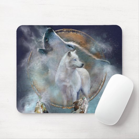 Wolfsgeist Mousepad (Mit Mouse)