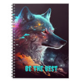 Wolfsgeist Notizblock (Vorderseite)