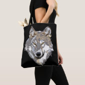 Wolfsgesichtsbeutel Tasche (Von Nahem)
