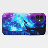 Wolfshecht Case-Mate iPhone Hülle (Rückseite (Horizontal))