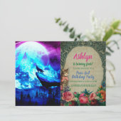 Wolfshecht Einladung (Stehend Vorderseite)