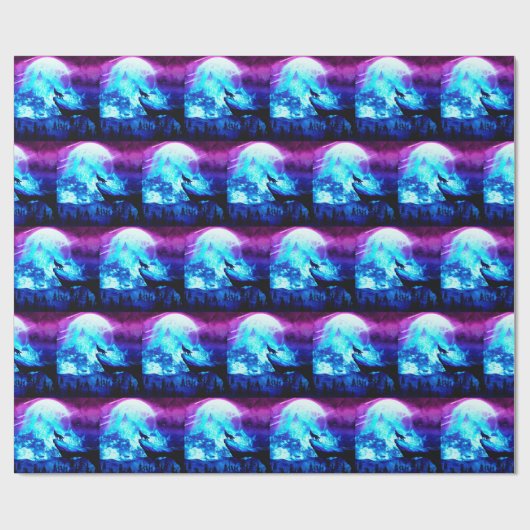 Wolfshecht Geschenkpapier (Flach)