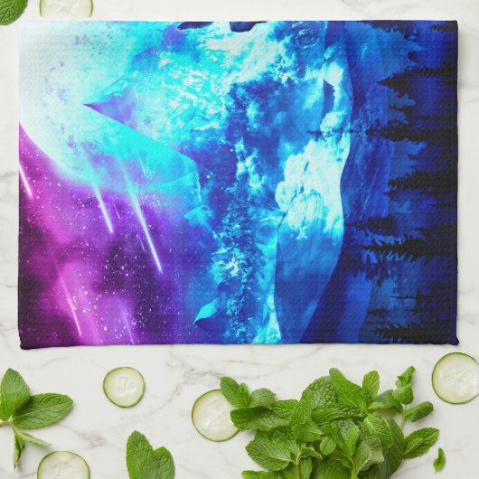 Wolfshecht Geschirrtuch (Gefaltet)