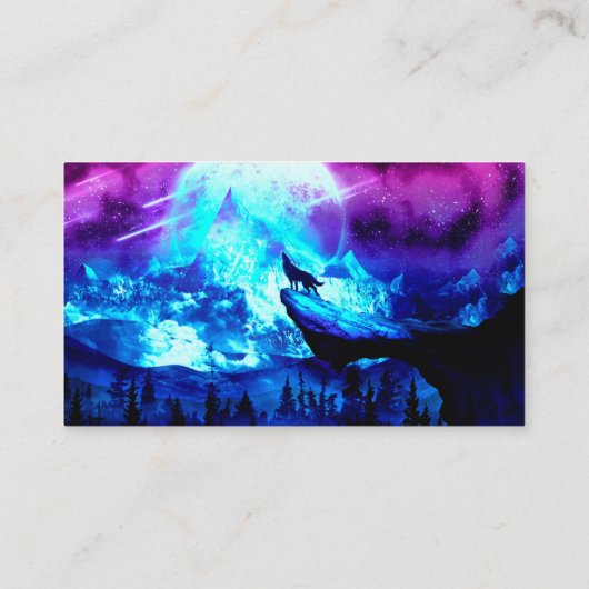 Wolfshecht Visitenkarte (Rückseite)