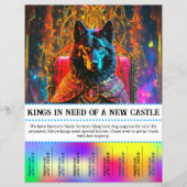 Wolfshepferhund zerreißen flyer (Vorne)