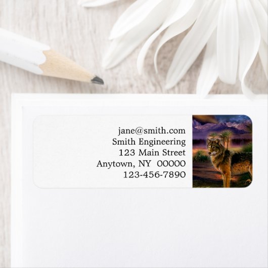 Wolfsjagd in den Bergen (Insitu)