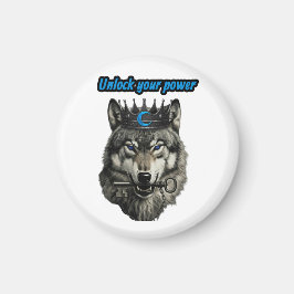 Wolfskönig, entfessle deine Macht Magnet