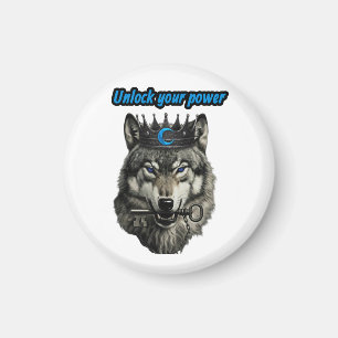 Wolfskönig, entfessle deine Macht Magnet