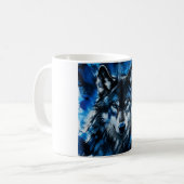 Wolfskopf Kaffeetasse (Vorderseite Links)