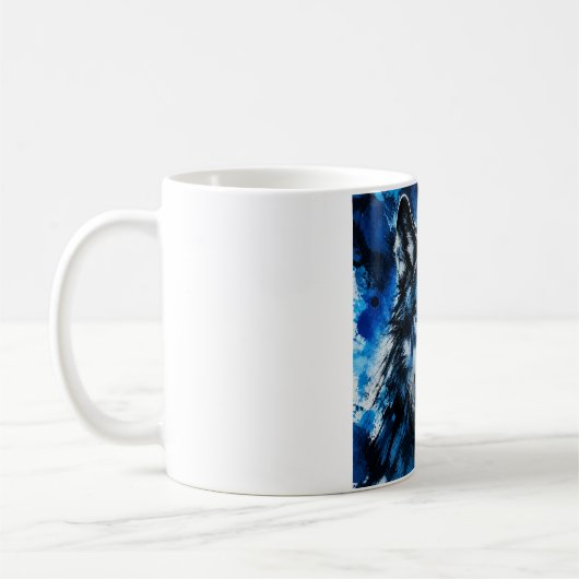 Wolfskopf Kaffeetasse (Links)
