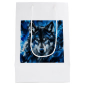 Wolfskopf Mittlere Geschenktüte (Rückseite)