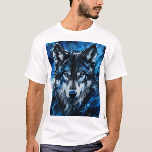 Wolfskopf T-Shirt (Vorderseite)
