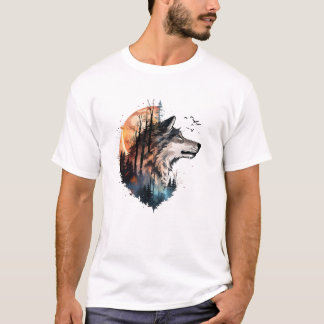 Wolfskopf T-Shirt