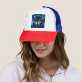 Wolfskopf Truckerkappe (Beispiel)