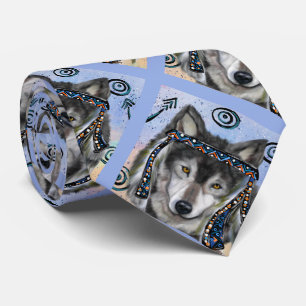 Wolfskunst Krawatte