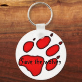 Wolfskuppe, Rett der Wölfe Schlüsselanhänger (Vorderseite)