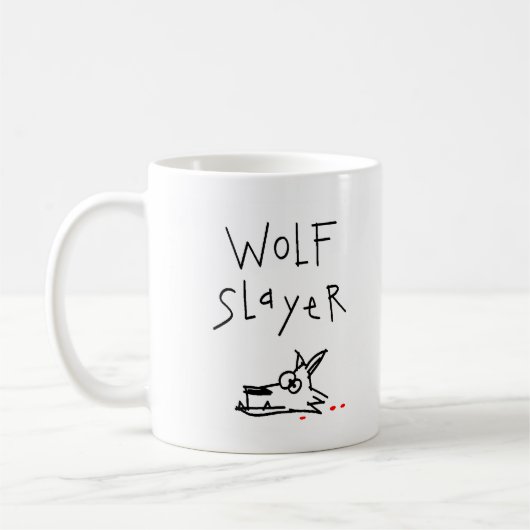 WolfSlayer Kaffeetasse (Links)