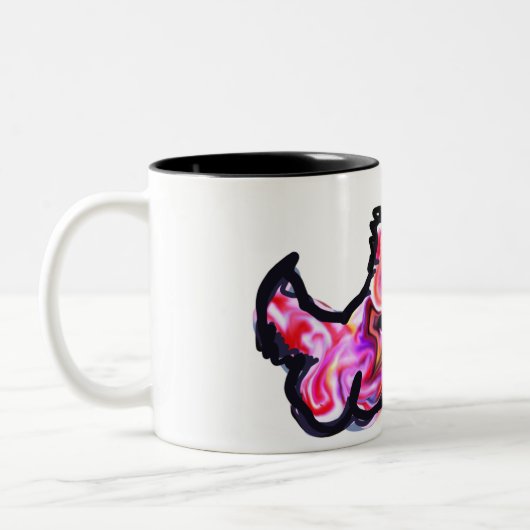 Wolfslichtmond zweifarbige tasse (Links)
