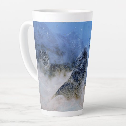 Wolfsmärchen Milchtasse (Linke Ecke)