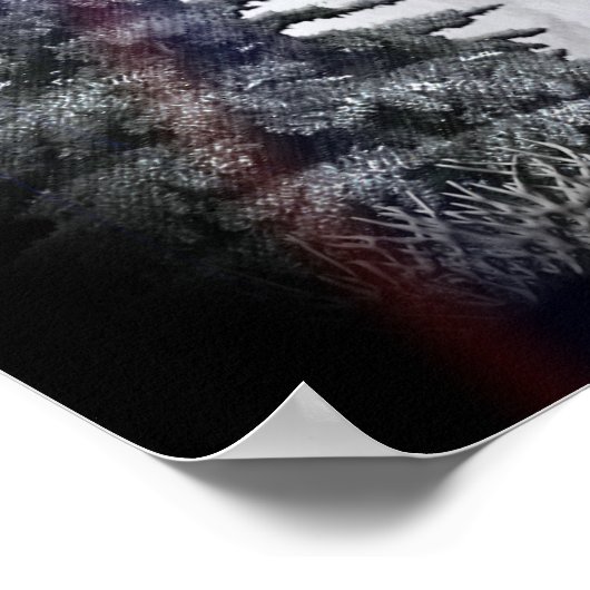 Wolfsmehlposter Poster (Ecke)