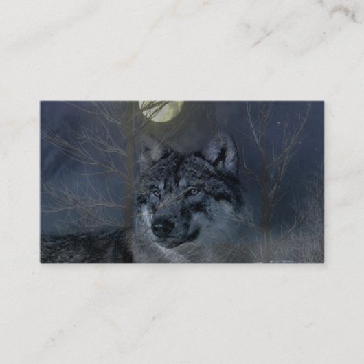 Wolfsmeisternnacht Visitenkarte (Vorderseite)