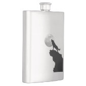 Wolfsmilch Premium Flasche Flachmann (Rechts)