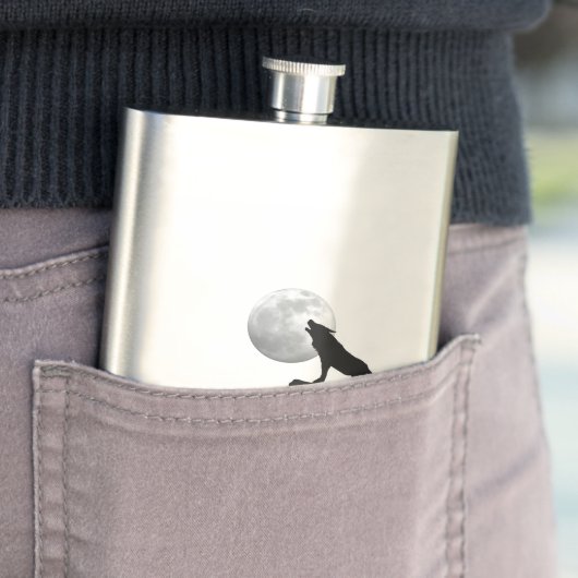 Wolfsmilch Premium Flasche Flachmann (Beispiel)