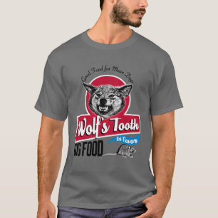 Wolfsooth Hundefutter Familie lustig T-Shirt