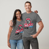 Wolfsooth Hundefutter Familie lustig T-Shirt (Unisex)