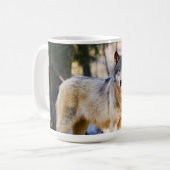 Wolfspaare Kaffeepause Tasse (Vorderseite Links)