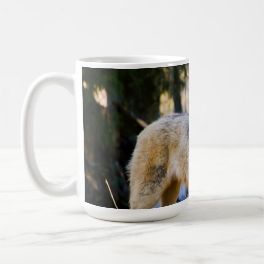 Wolfspaare Kaffeepause Tasse (Links)