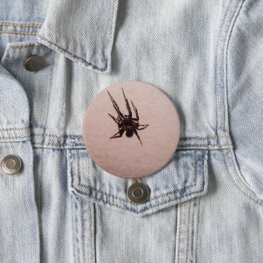 Wolfspinne Button (Beispiel)