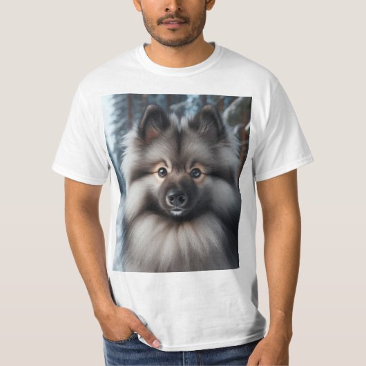 Wolfspiz - Keeshond T-Shirt (Vorderseite)
