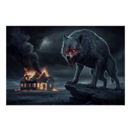 Wolfsposter 03 poster