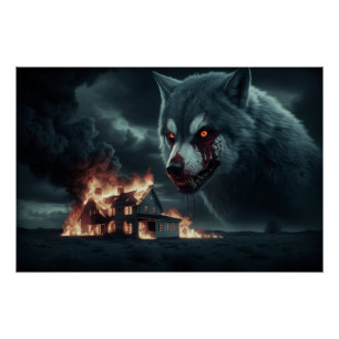 Wolfsposter 05 poster