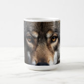 Wolfsprotrait Kaffeetasse (Mittel)
