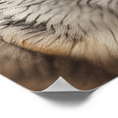 Wolfsprotrait Poster (Ecke)