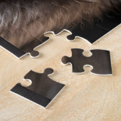 Wolfsprotrait Puzzle (Seite)