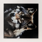 Wolfsprotrait Puzzle (Horizontal)