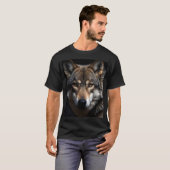 Wolfsprotrait T-Shirt (Vorne ganz)