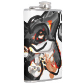 Wolfspucke Flachmann (Rechts)